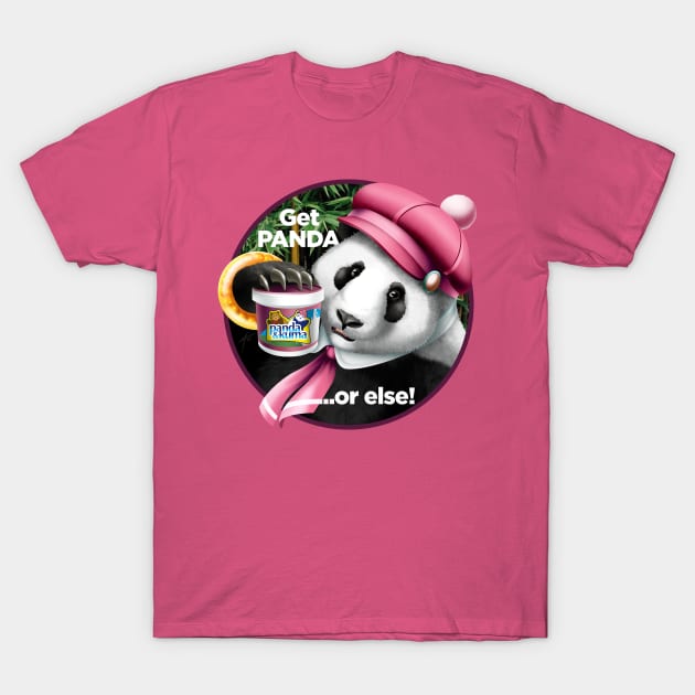 Get Panda T-Shirt by LArts